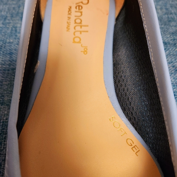 NWT Renatta Jop women shoes, baby blue color, size 8, made in Spain 🇪🇸 - Picture 4 of 7